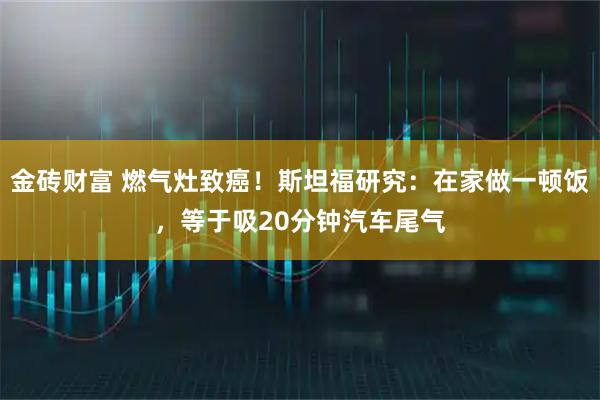 金砖财富 燃气灶致癌！斯坦福研究：在家做一顿饭，等于吸20分钟汽车尾气
